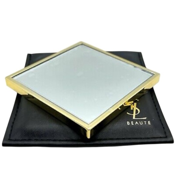 New Yves Saint Laurent Beaute Compact Mirror With a Protective Sleeve - Picture 2 of 6